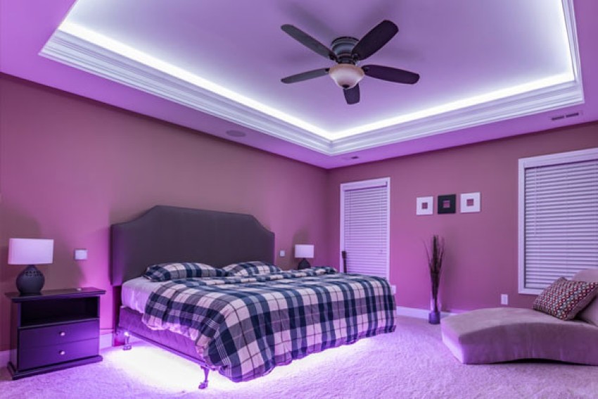 Phụ kiện đèn decor phòng ngủ: Ánh sáng mịn giúp phòng ngủ trở nên ma mị