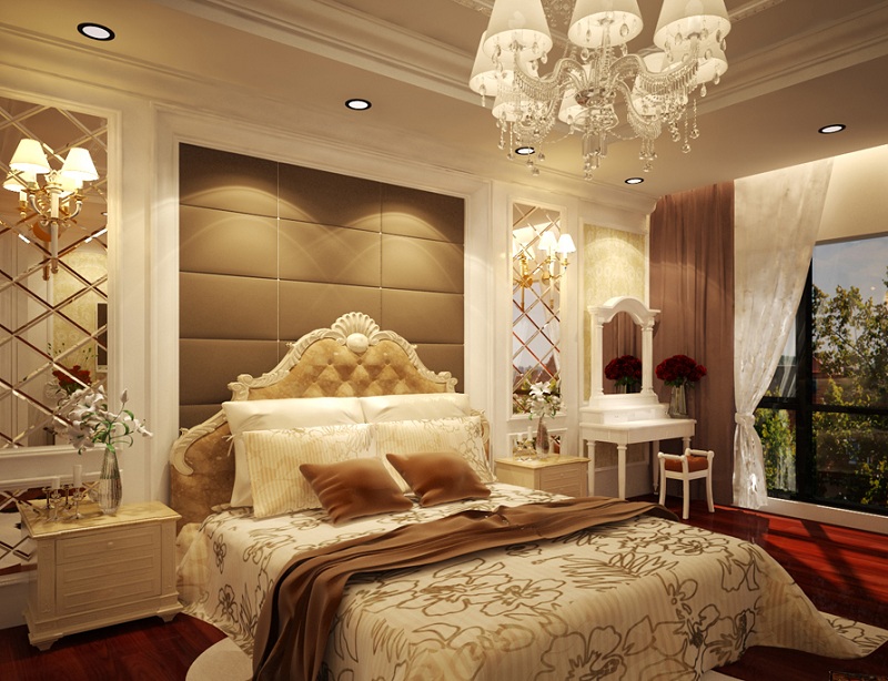 27 mẫu thiết kế nội thất phòng ngủ phong cách tân cổ điển