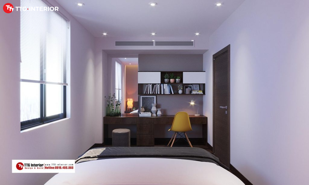 Thiết kế nội thất căn hộ cao cấp khách sạn Văn Cao, Hải Phòng