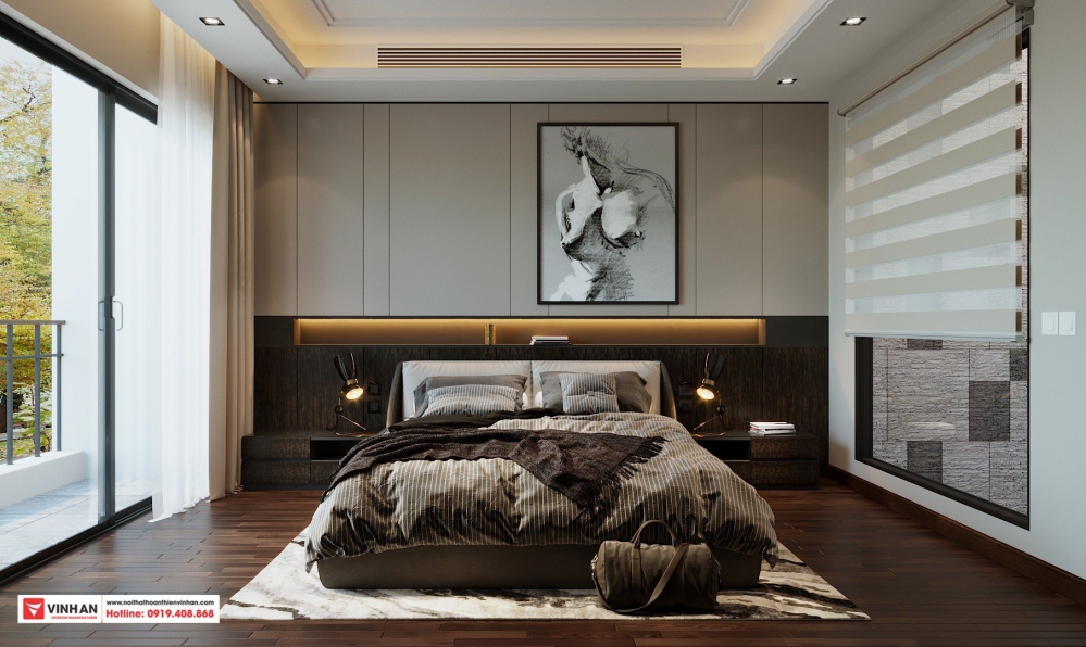 Giường không chân – xu hướng thiết kế phòng ngủ hiện đại