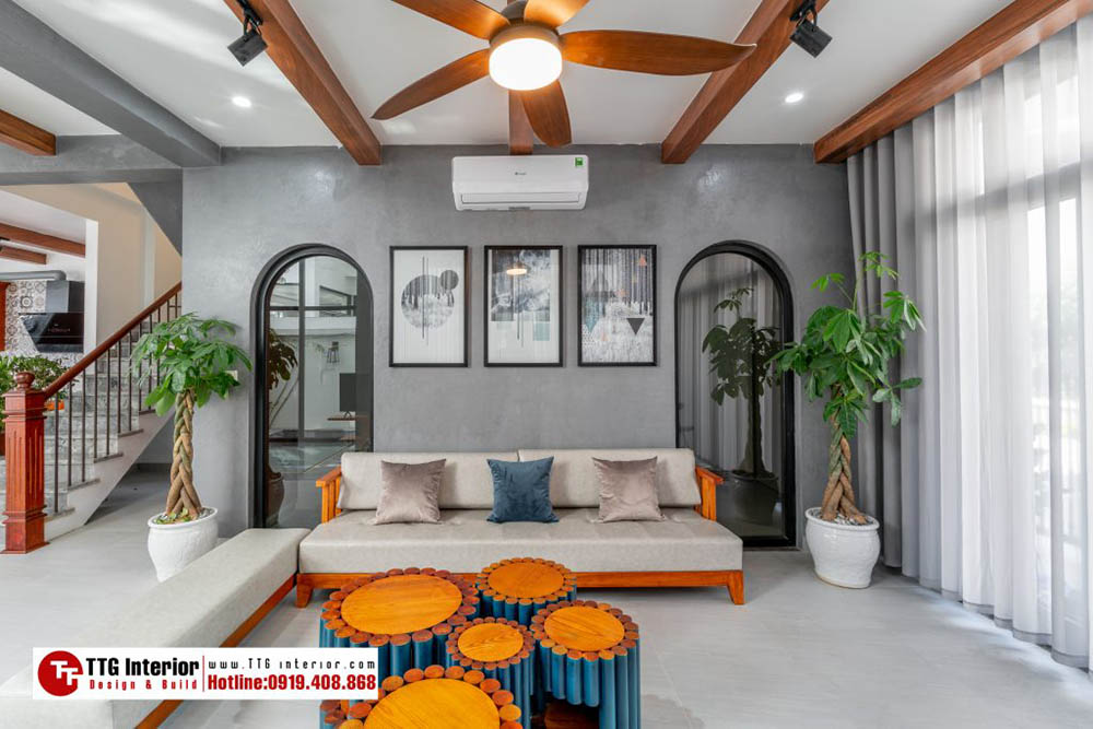 Tạo nên không gian nghỉ dưỡng ấm cúng và sang trọng với mẫu thiết kế và thi công homestay Quảng Ninh
