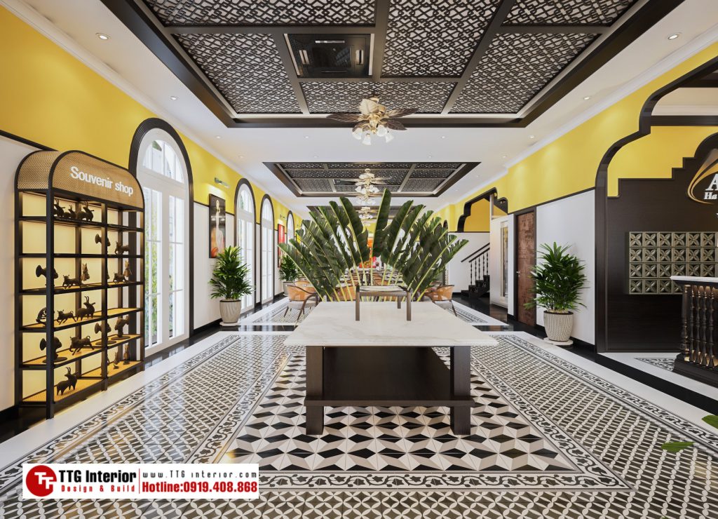 Thiết kế nội thất Resort phong cách Indochine – Khách sạn Alee – Hạ Long