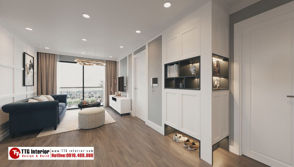 Thiết kế nội thất chung cư cao cấp Vinhomes Ocean Park Gia Lâm
