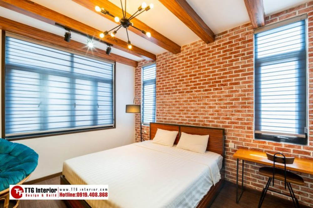 Thiết kế phòng ngủ homestay Quảng Ninh