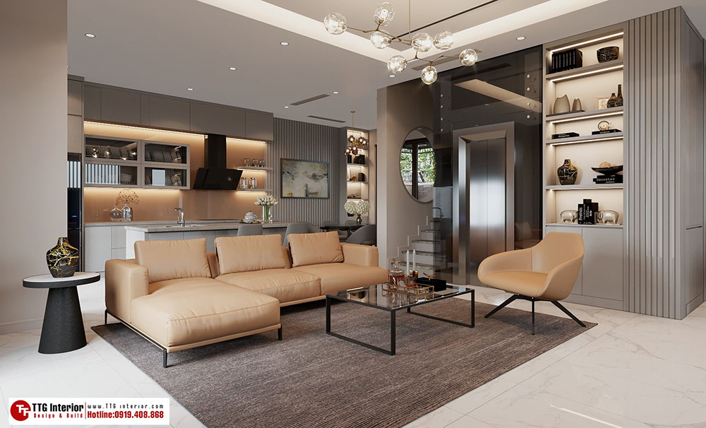 Thiết kế không gian phòng khách để tạo nên không gian sống đa năng