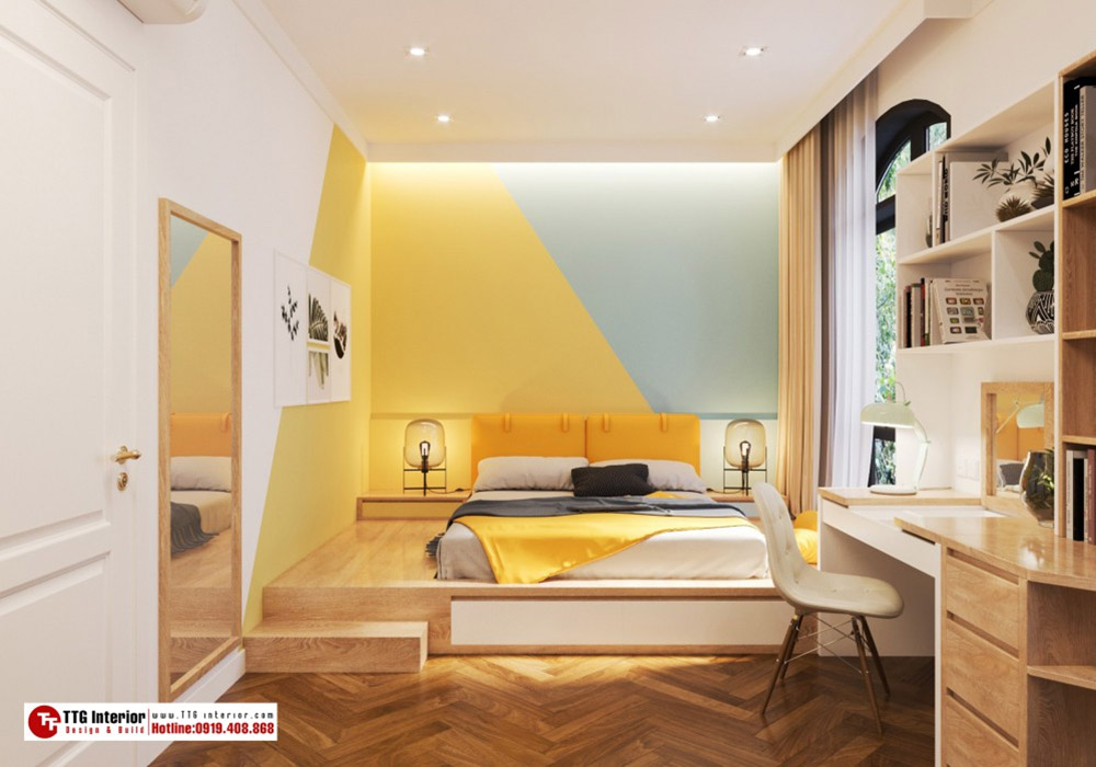 giá thiết kế nhà ở Thái Bình cho phòng ngủ