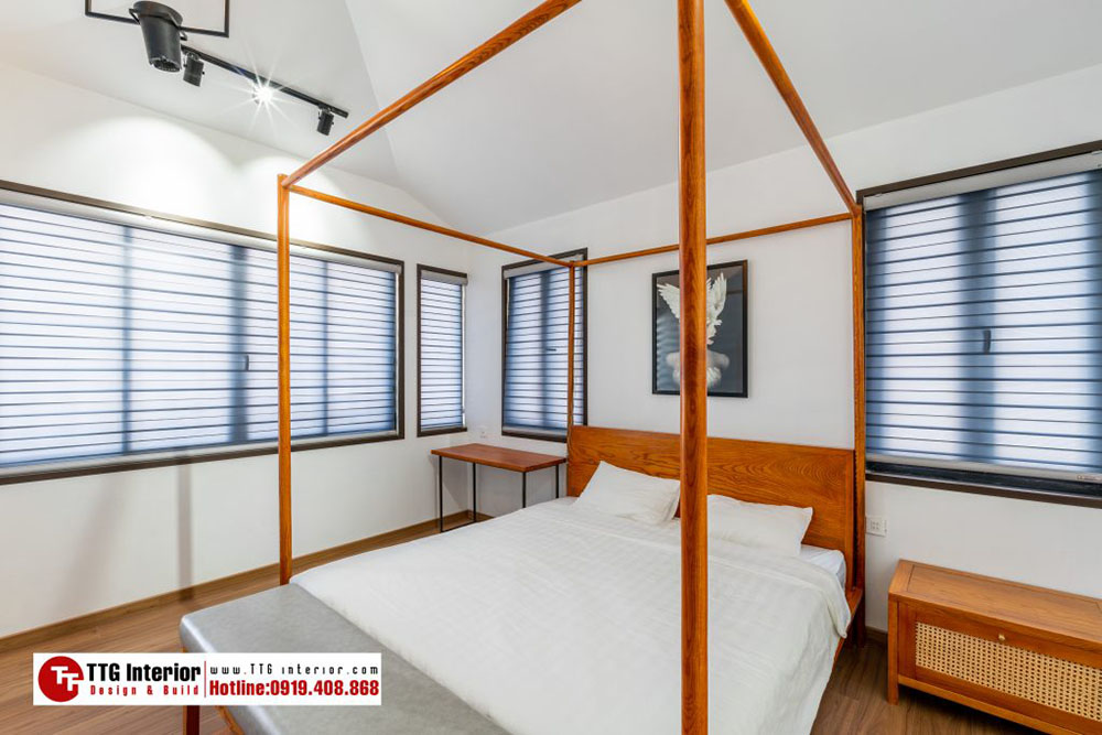 Thiết kế và thi công homestay Quảng Ninh với phòng ngủ 3 