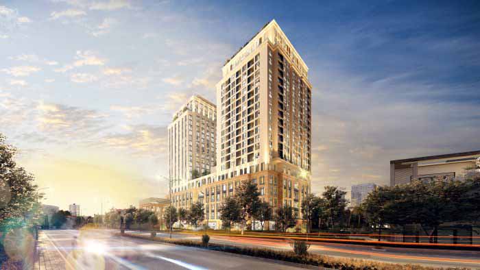 Mô hình căn hộ – khách sạn cao cấp tại tổ hợp Block chung cư BRG Legend