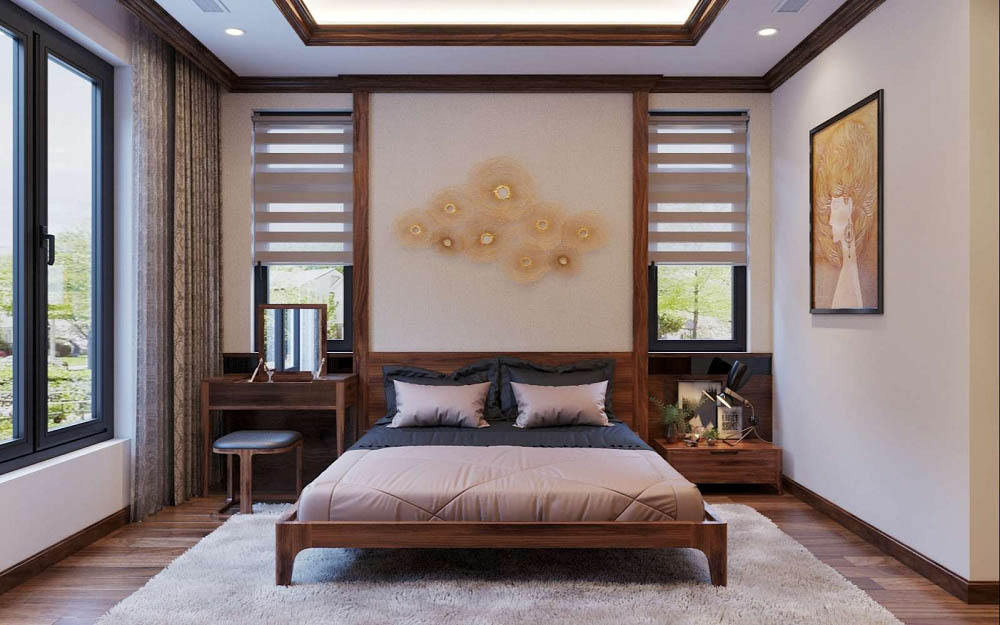 Phòng ngủ với thiết kế độc đáo
