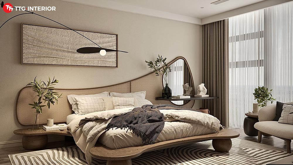 Phòng ngủ được decor theo phong cách riêng