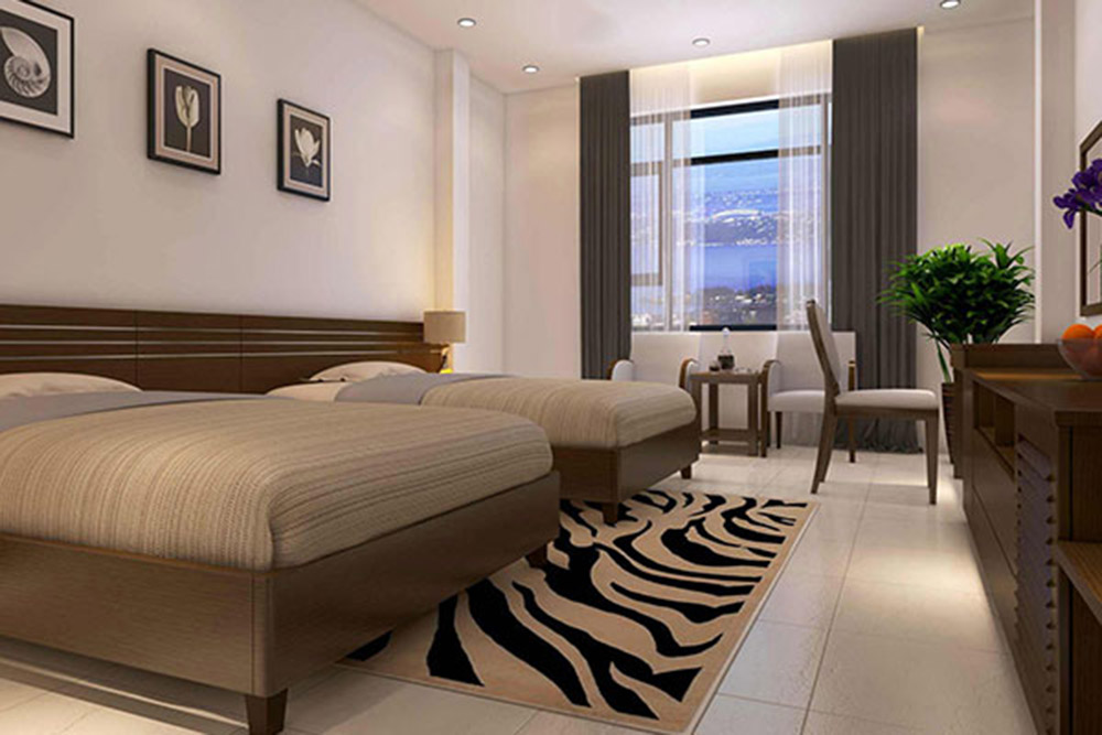 Thiết kế phòng ngủ đôi khách sạn mini Quảng Ninh