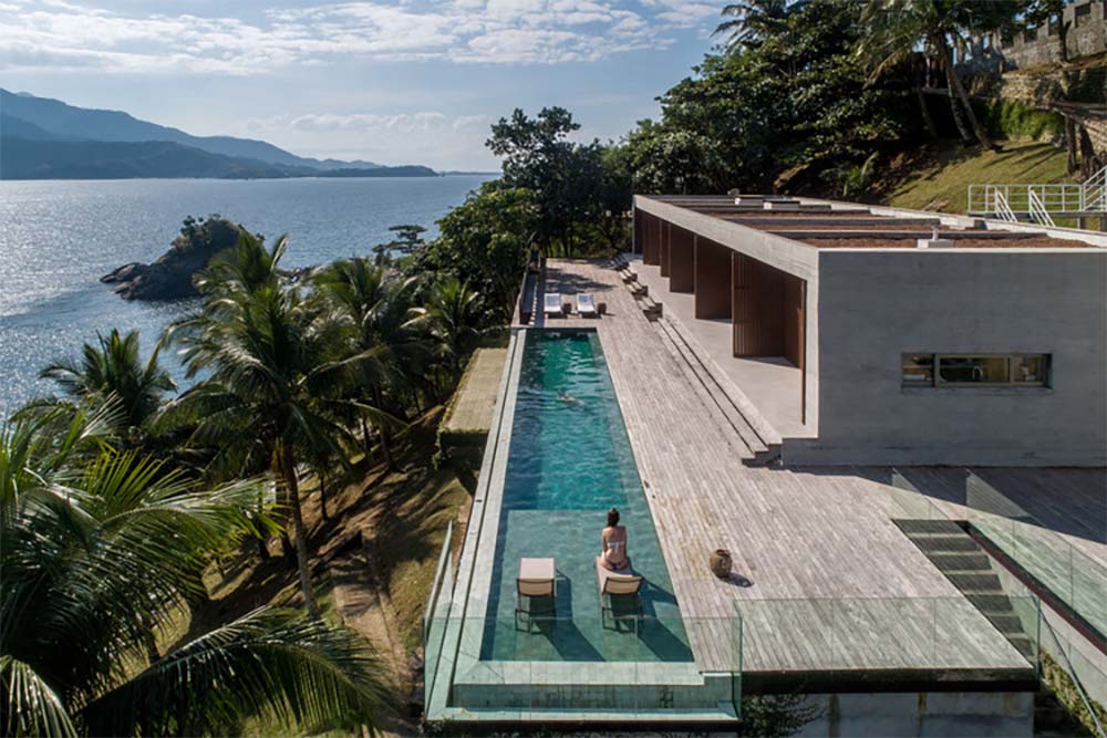 Thiết kế biệt thự hiện đại có bể bơi như villa nghỉ dưỡng sang trọng