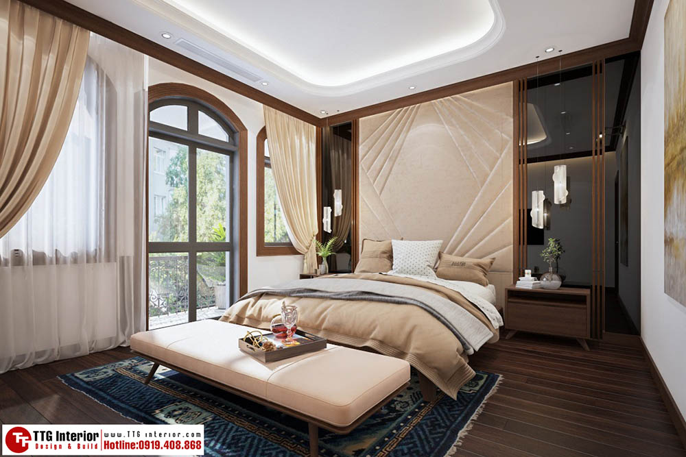 Thiết kế nhà Thái Bình với không gian phòng ngủ