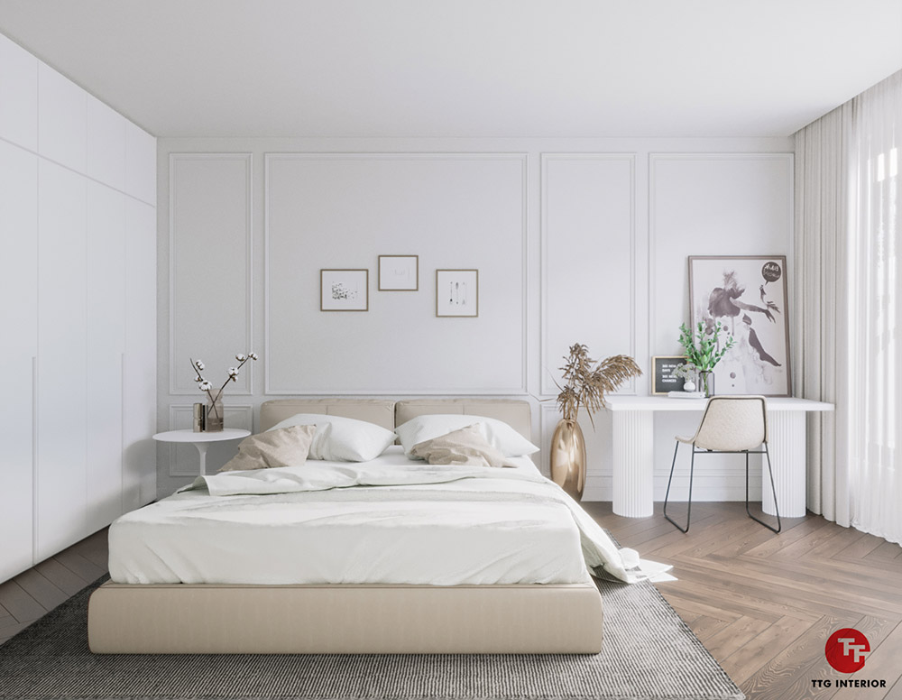 Phòng ngủ thiết kế theo phong cách đơn giản