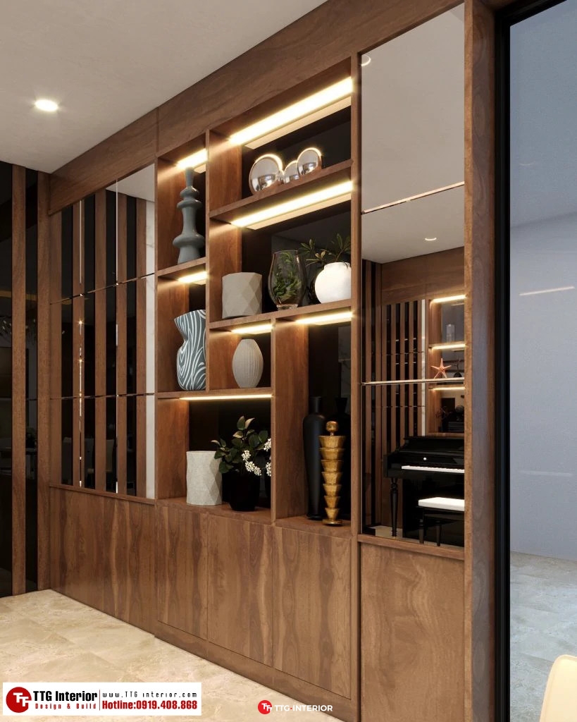 Thiết kế thi công nội thất nhà phố Văn Cao Hải Phòng – chị Thủy