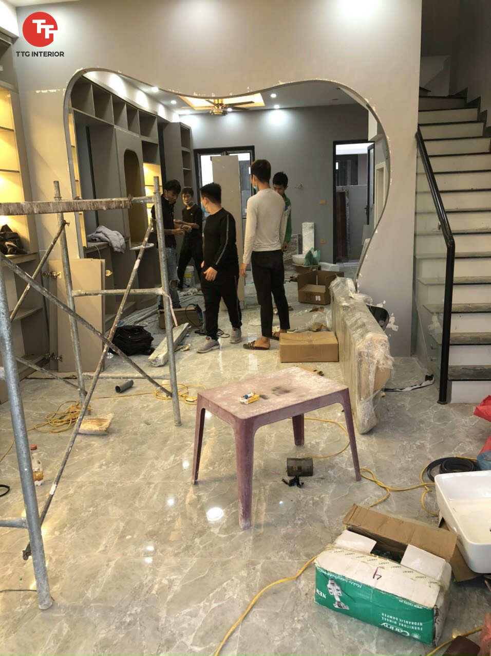 TTG Interior – Tổng thầu xây dựng biệt thự tại Bắc Ninh