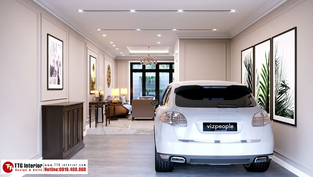 Garage – khu vực để xe