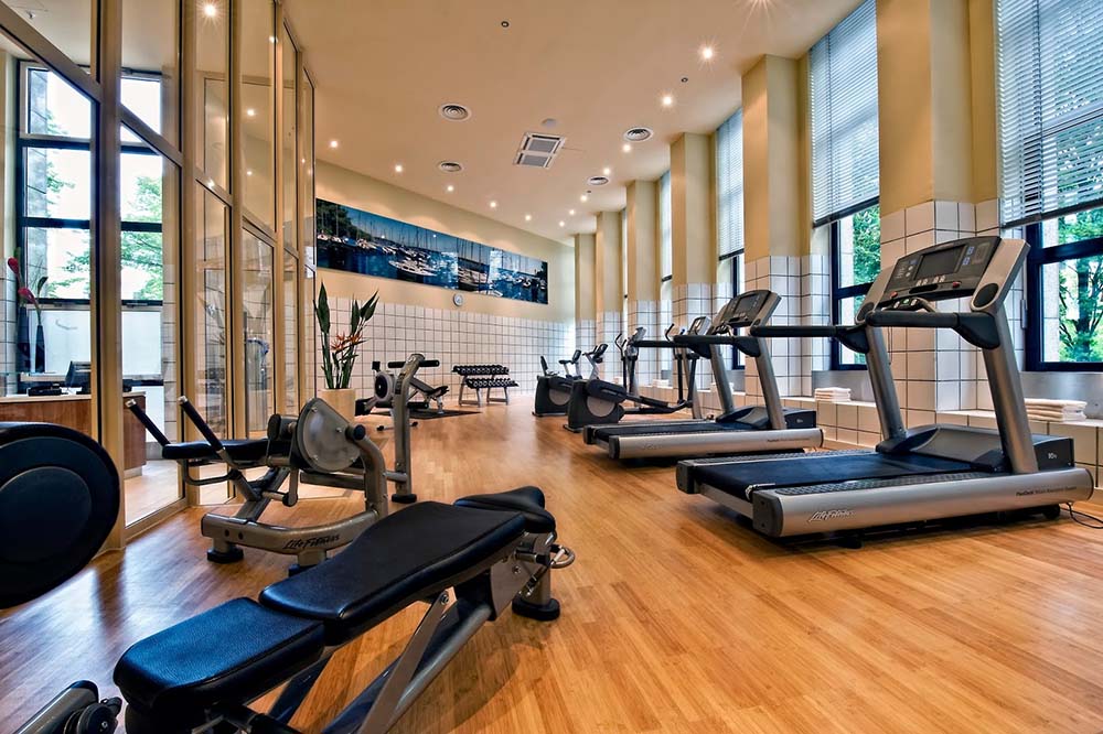 Phòng gym tích hợp trong khách sạn sẽ mang lại trải nghiệm nghỉ dưỡng tuyệt vời