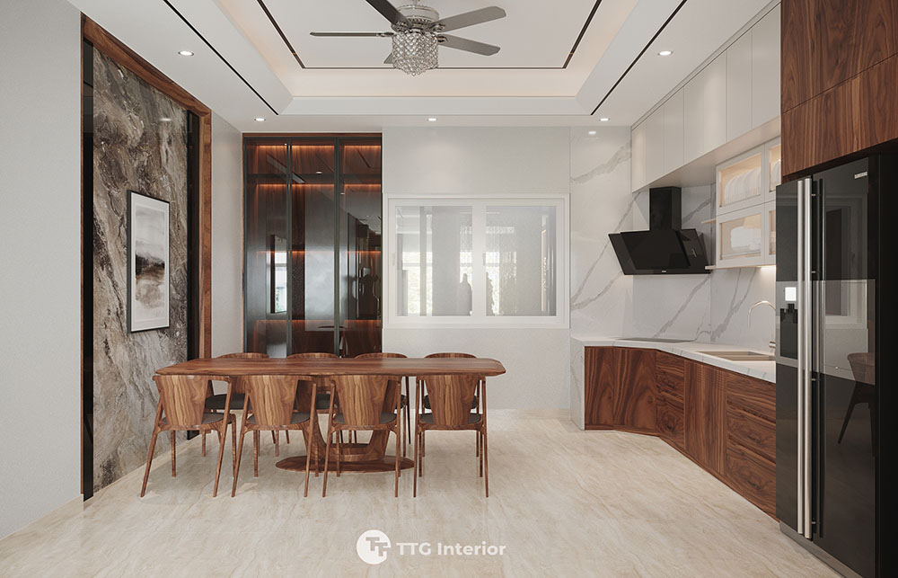 Thiết kế nội thất kiểu hiện đại, sang trọng