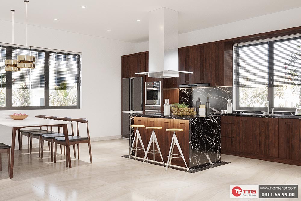 Thiết kế nội thất không gian hiện đại