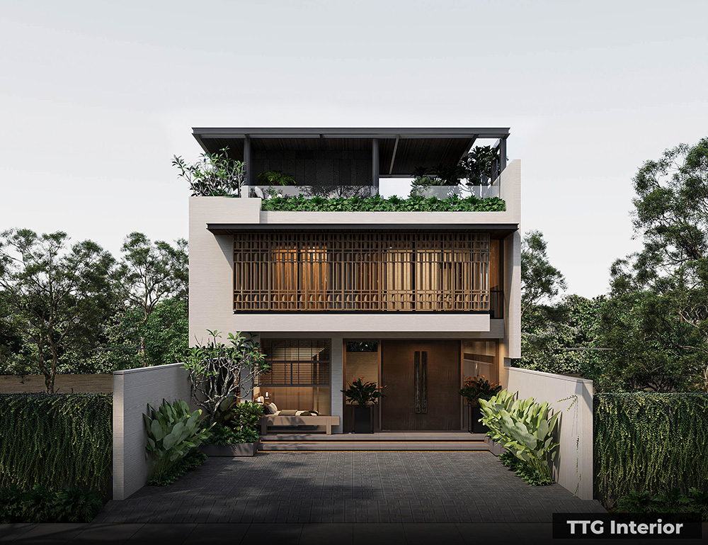 Thiết Kế Biệt Thự Hiện Đại 3 Tầng Sang Trọng Đột Phá Từ TTG 5 Thiết kế mở và kết nối đa chiều